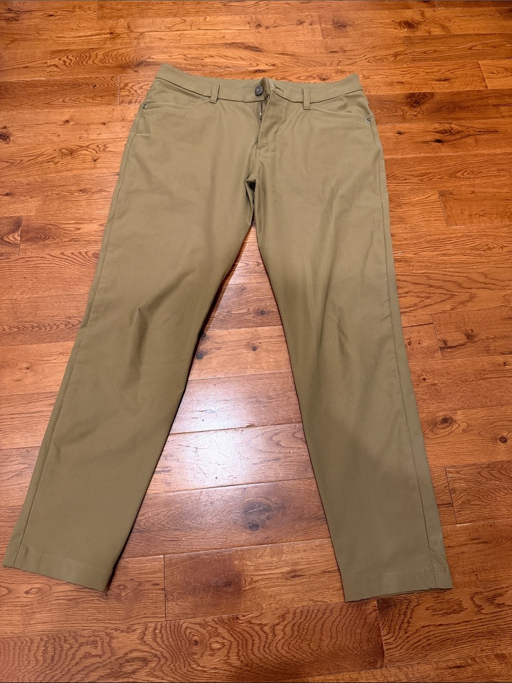 lululemon Artifact Mens ABC Slim-Fit 5 Pocket Pant 30L x 30W Warpstreme